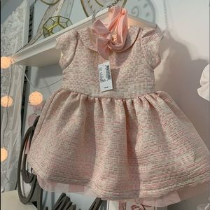 NWT Girl’s Super Cute Pink/Cream Dress!💝